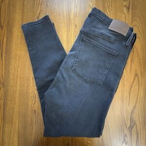 NWT J Crew Black Women's Mercantile‎ 10" High Rise Skinny Jeans Size 34